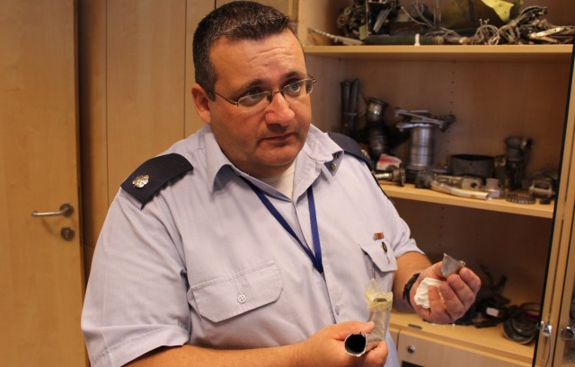 Maj. Albert Schmidt - Israel Air Force accident investigator