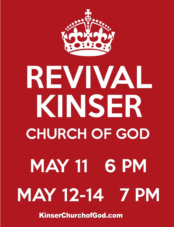 Kinser Church of God REVIVAL