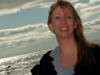 Lisa Milligan Wind Swept at the Beach