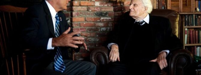 Billy Graham buys election ads after Romney meeting