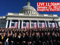 LIVE via #ourCOG Lee University at #INAUGURATION 2013