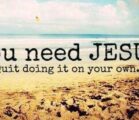 You need #JESUS