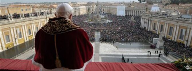 Pope Benedict Resigns