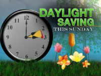 Daylight Savings Spring forward 1 hour this Saturday Night