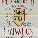 2017: 2 Chronicles 20:17