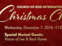 Join COGIO–December Chapel–Christmas Special–11am Live Stream