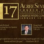 Agree ‘18 Set for January 9-11, 2018