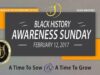 Black History Awareness Sunday