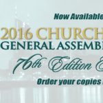 2016 General Assembly Minutes NOW AVAILABLE