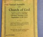 Tuesday Minutes of the 44th Annual Assembly of the Church of God