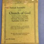 Tuesday Minutes of the 48th Annual Assembly of the Church of God