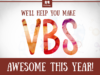 Make your VBS amazing this year with these 4 New Kits for you to choose from!