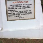 JUSTIFICATION in the Fields of the Wood at Prayer Mountain in Murphy, NC