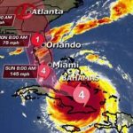 NEW PATH of Hurricane Irma as it nears Florida