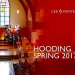 Lee University Graduate Hooding Spring 2017