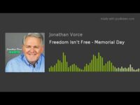 Freedom Isn’t Free – Memorial Day