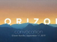 Convocation Fall 2019 with Eliezer Bonilla