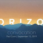 Convocation Fall 2019 with Paul Conn