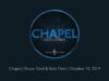 Lee University Chapel with Bruce Deel & Kelsi Deel