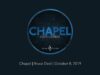 Lee University Chapel with Bruce Deel