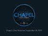 Lee University Chapel with Chris Renzema