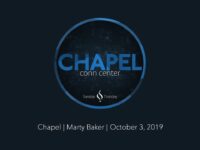 Lee University Chapel with Marty Baker