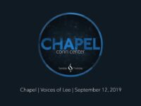 Lee University Chapel with Voices of Lee