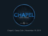 Chapel with Casey Cole