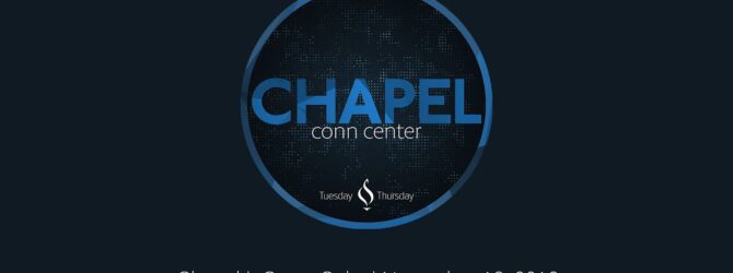 Chapel with Casey Cole