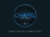 Chapel with Paul Conn