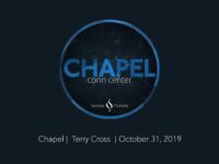 Chapel with Terry Cross