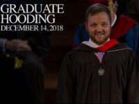 Winter Graduate Hooding 2018