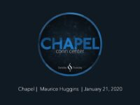 Chapel with Maurice Huggins