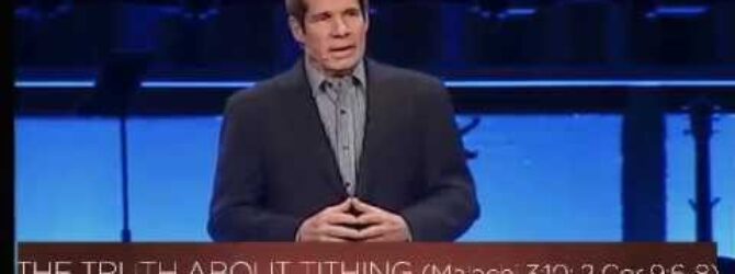 Dr. David Cooper – The Truth About Tithing