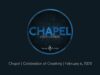 Chapel: Celebration of Creativity