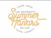 Lee University Summer Honors 2020