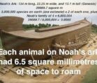 How did Noah get all of those animals on the…