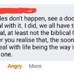 How do you respond to a non believer who has…