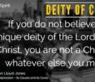 The Word of Faith Movement denies the unique deity of…