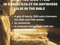 Is the antichrist as big a deal in end times…