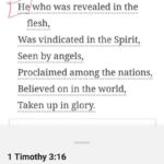 And without controversy great is the mystery of godliness: God…