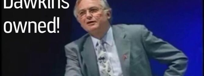Richard Dawkins thinks that faith is only present when there…