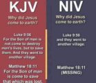 Just saw this and made me wonder ,I use NIV…