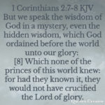 The reason why Christ died on the cross was a…