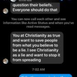 What is the Christian perspective on those who don’t believe…