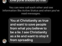 What is the Christian perspective on those who don’t believe…