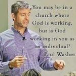 Some words to think about from Dr. Washer