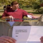 But…. but Easter…. Easter is a Pagan Holiday!!!!