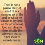 Never Stop Trusting God. Tiwala ka lang kay Lord, alam…