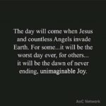 Matt. 24:29-31 29 “Right after the trouble of those days,…